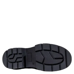 Black Polyethylene Ankle Boots