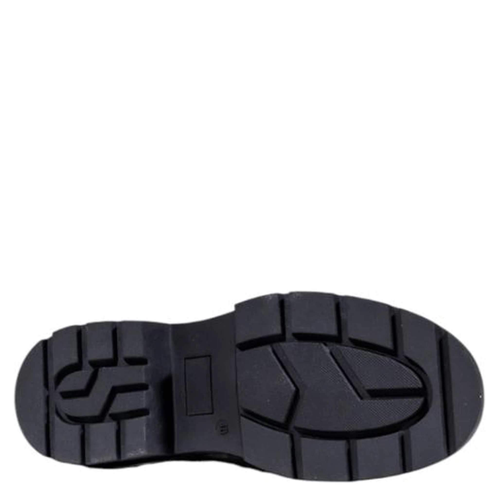 Black Polyethylene Ankle Boots