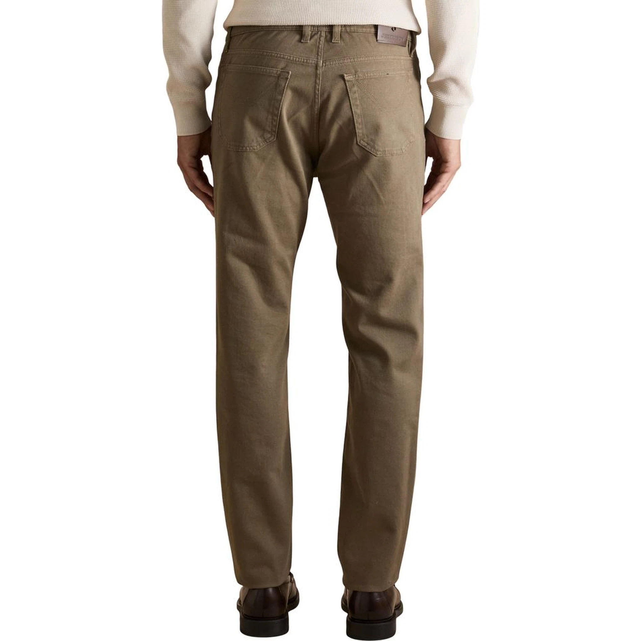 Green Cotton Skinny Jeans