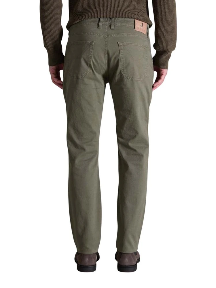 Green Cotton Skinny Pants alternative