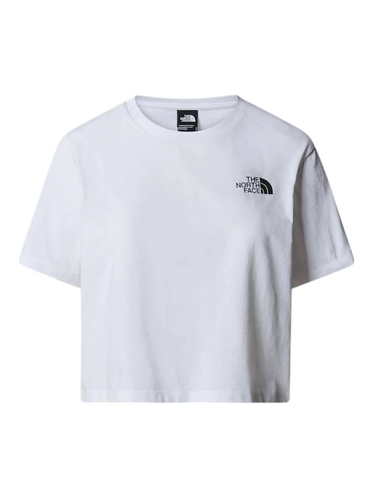 تي شيرت قطني أبيض