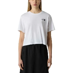 تي شيرت قطني أبيض