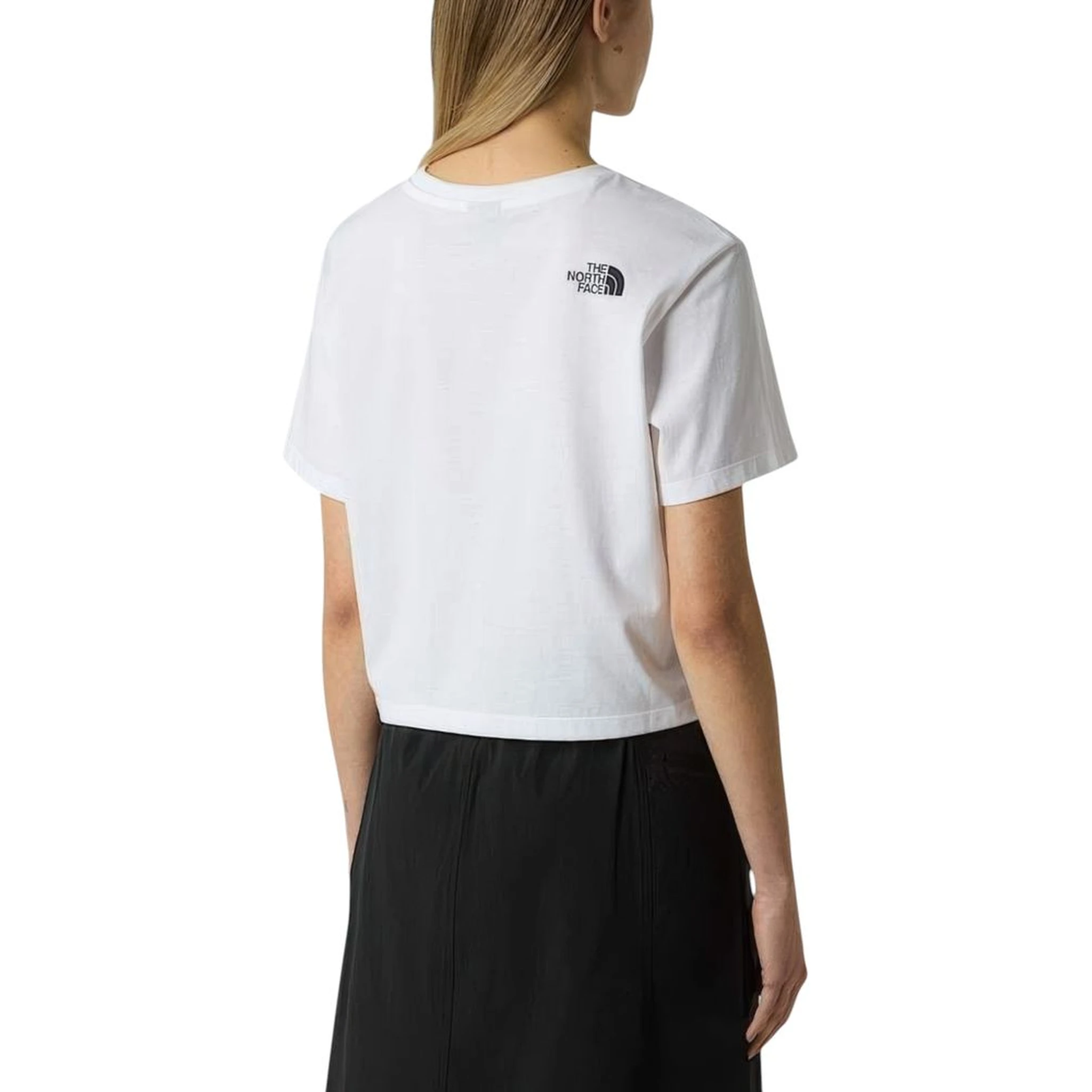 تي شيرت قطني أبيض