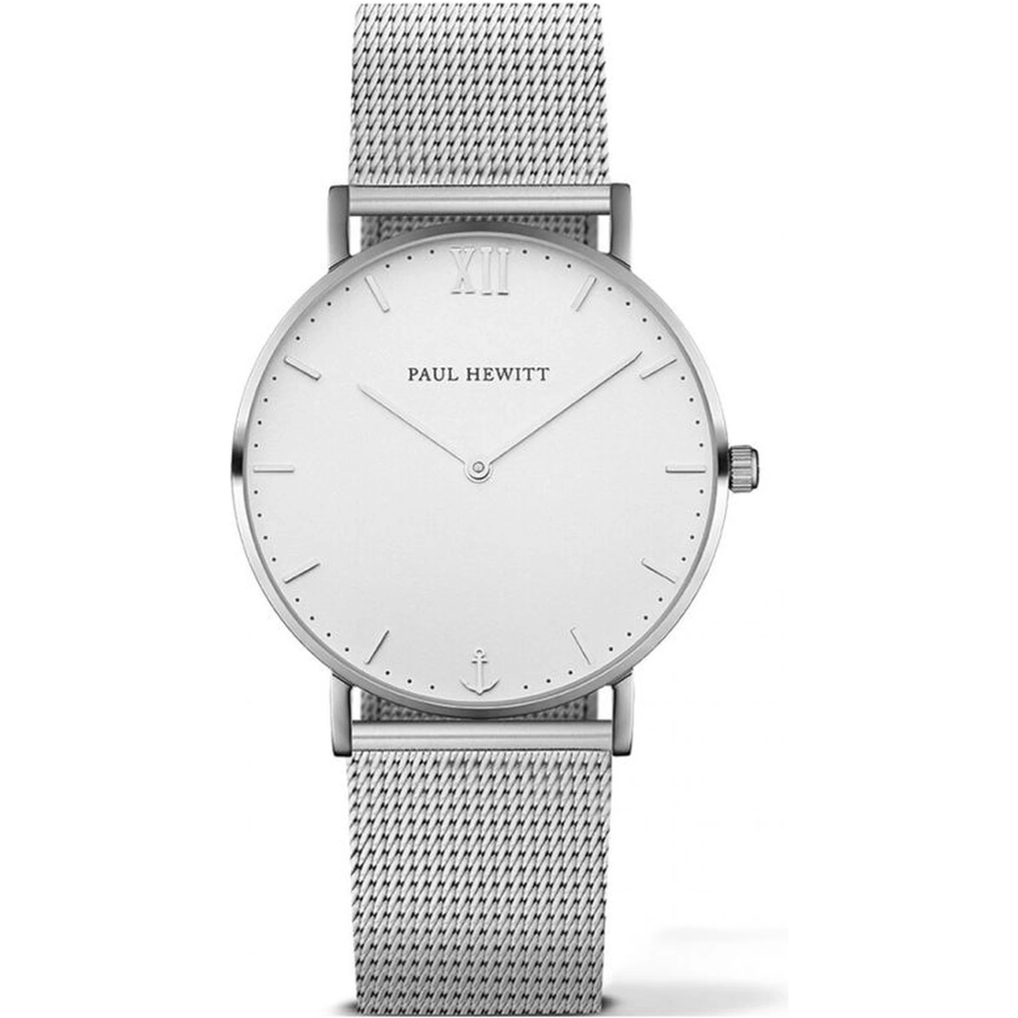 Gray Stainless Steel Dress Watch