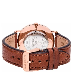 Brown Leather Dress Watch