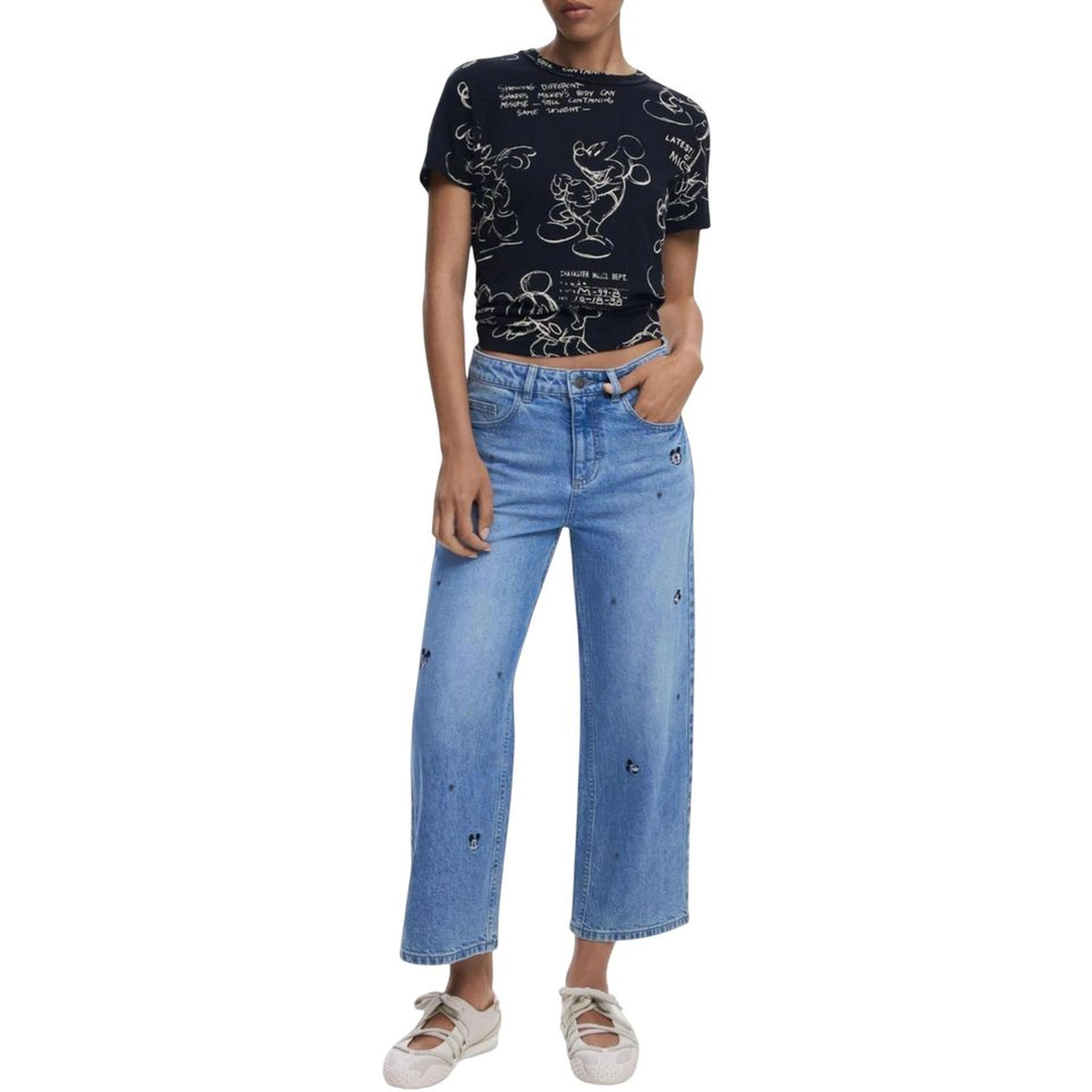 Gray Cotton T-Shirt