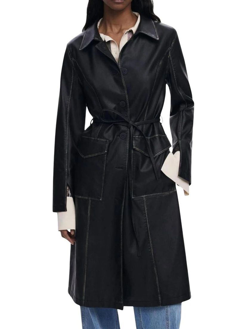 Black Polyethylene Coat
