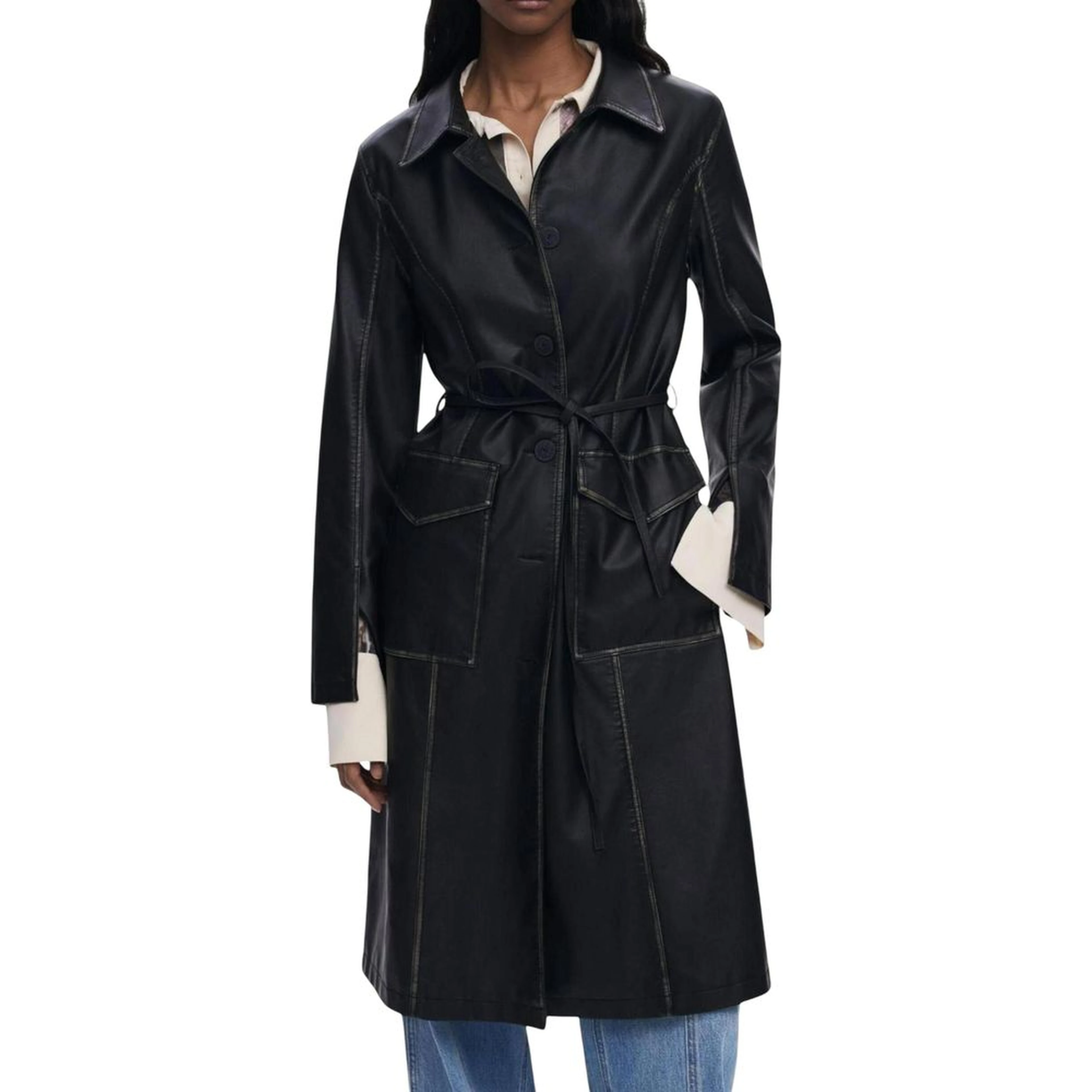 Black Polyethylene Coat