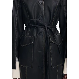 Black Polyethylene Coat