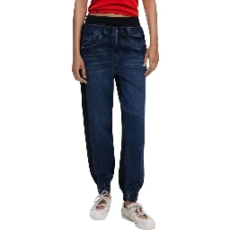 بنطال رياضي قطني أزرق (بنطال رياضي)