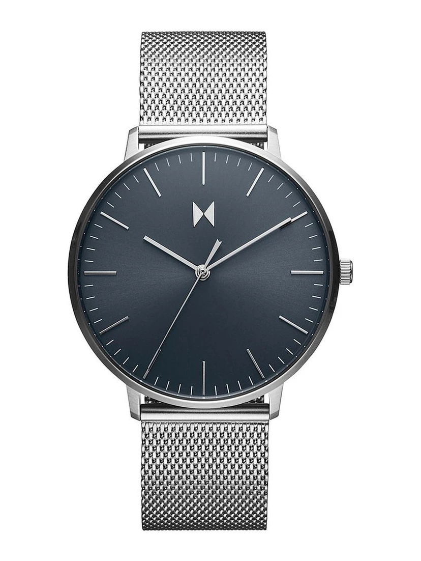 Gray Stainless Steel Dress Watch