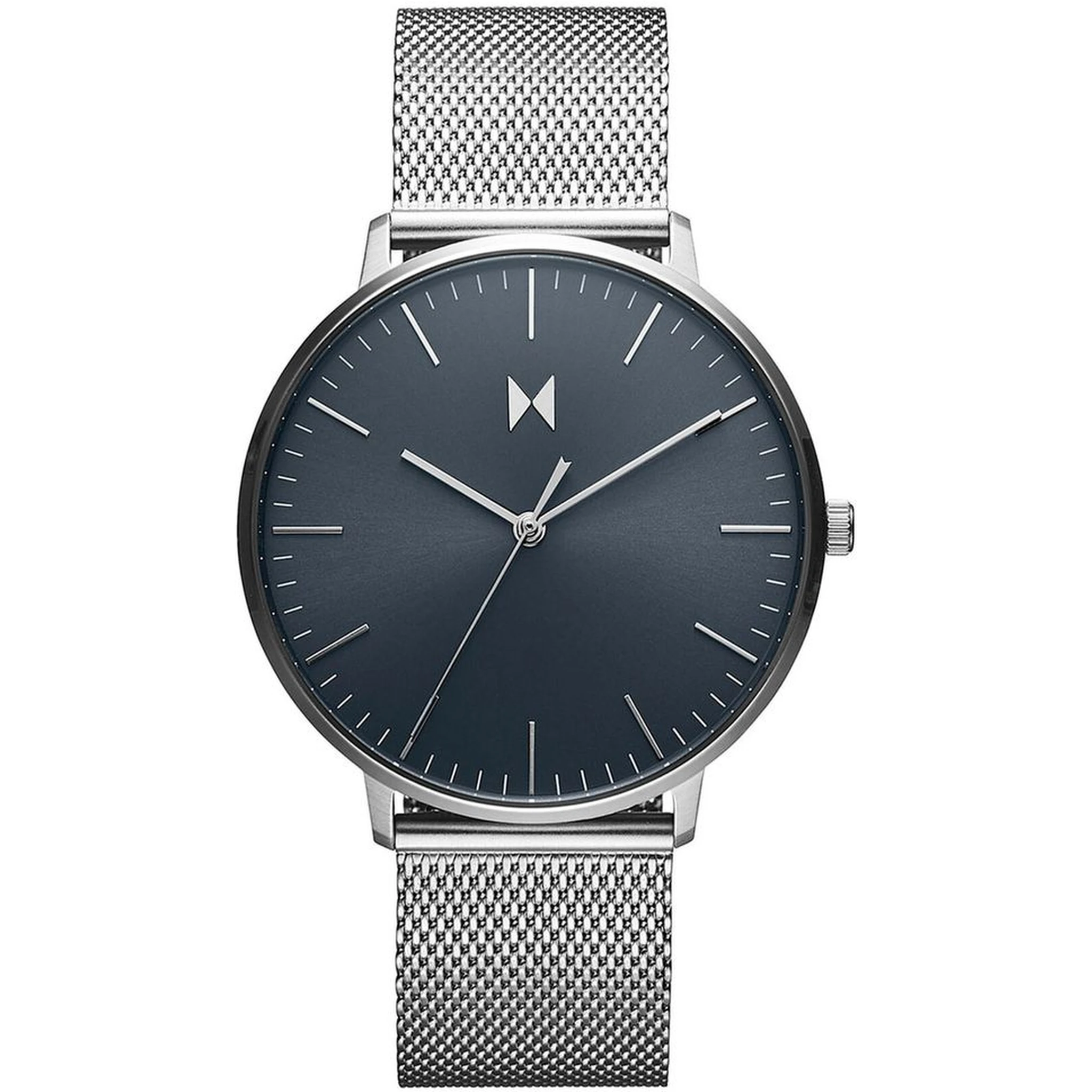 Gray Stainless Steel Dress Watch