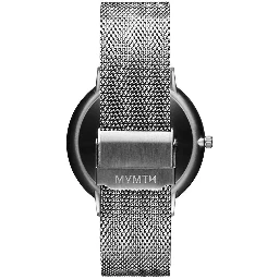 Gray Stainless Steel Dress Watch