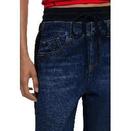 بنطال رياضي قطني أزرق (بنطال رياضي)