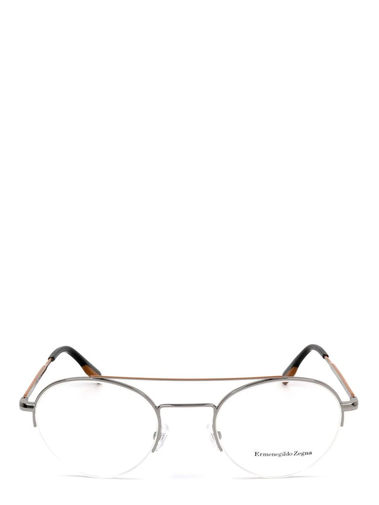 Gray Metal Glasses (Frames)