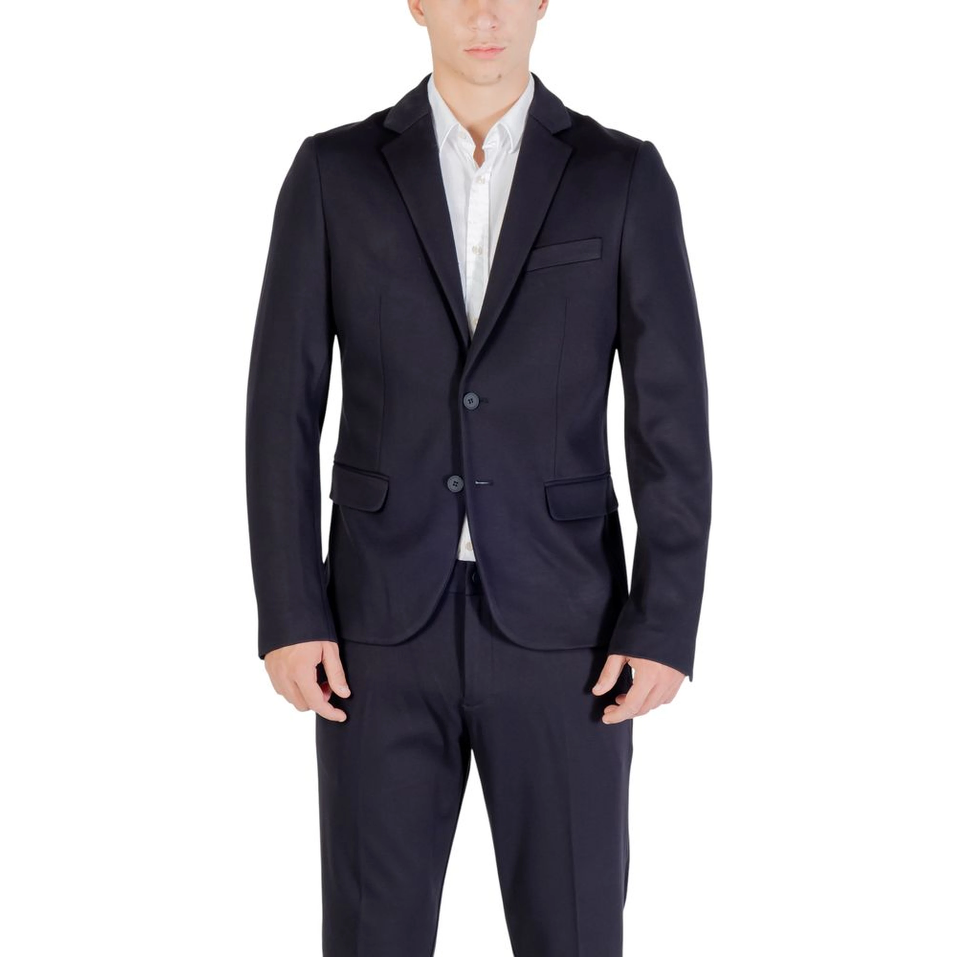 Blue Viscose Blazer
