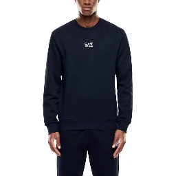 Blue Cotton Sweatshirt