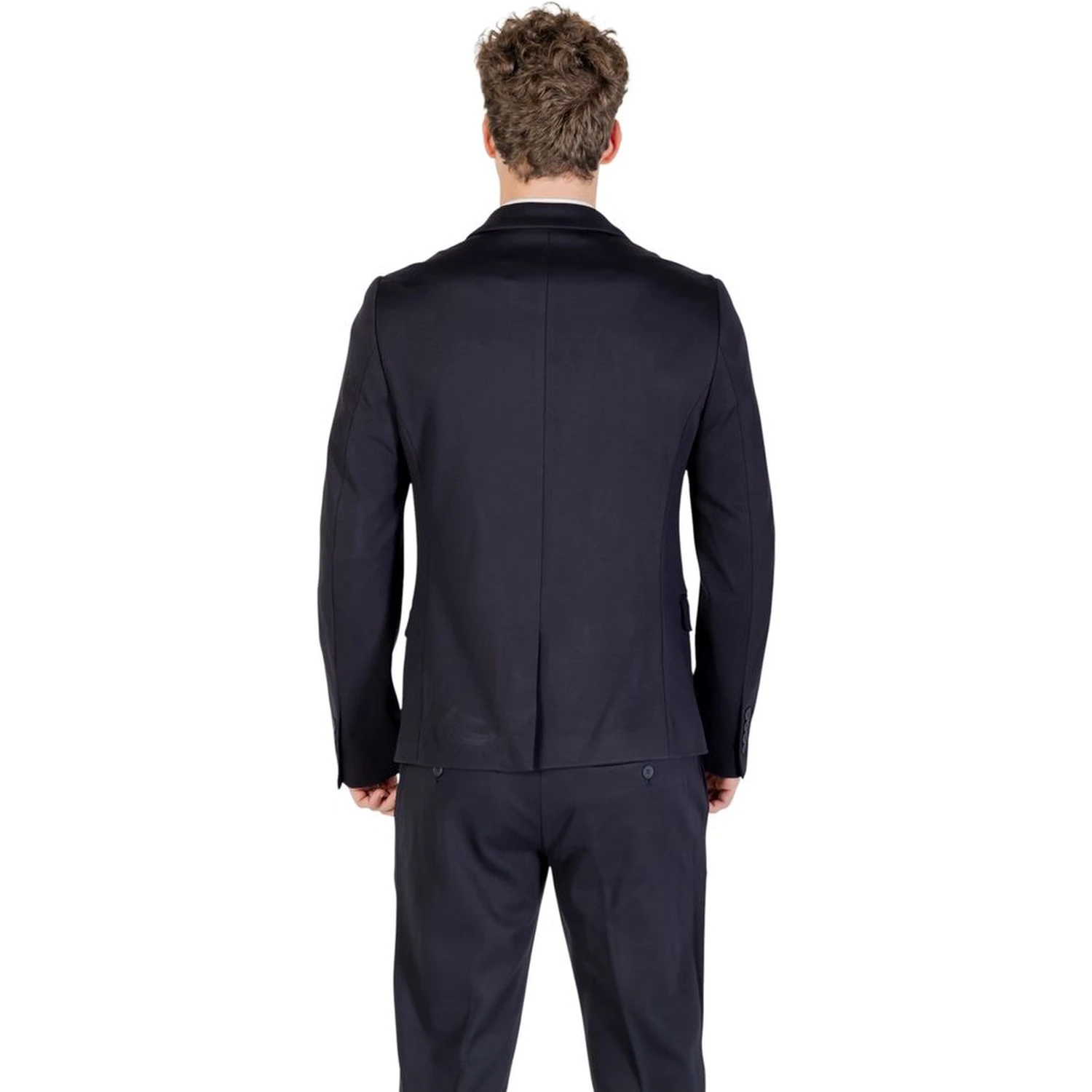 Blue Viscose Blazer