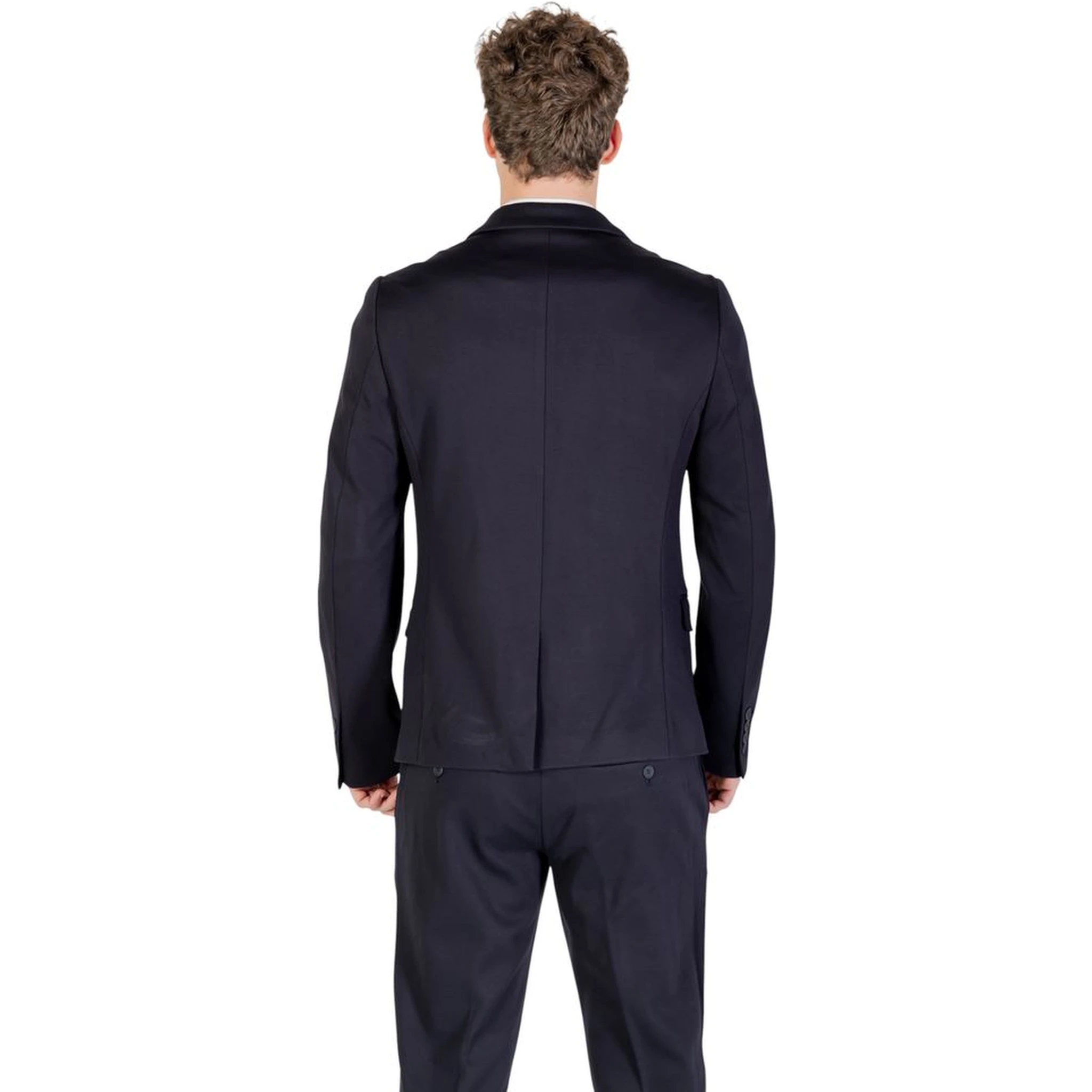 Blue Viscose Blazer