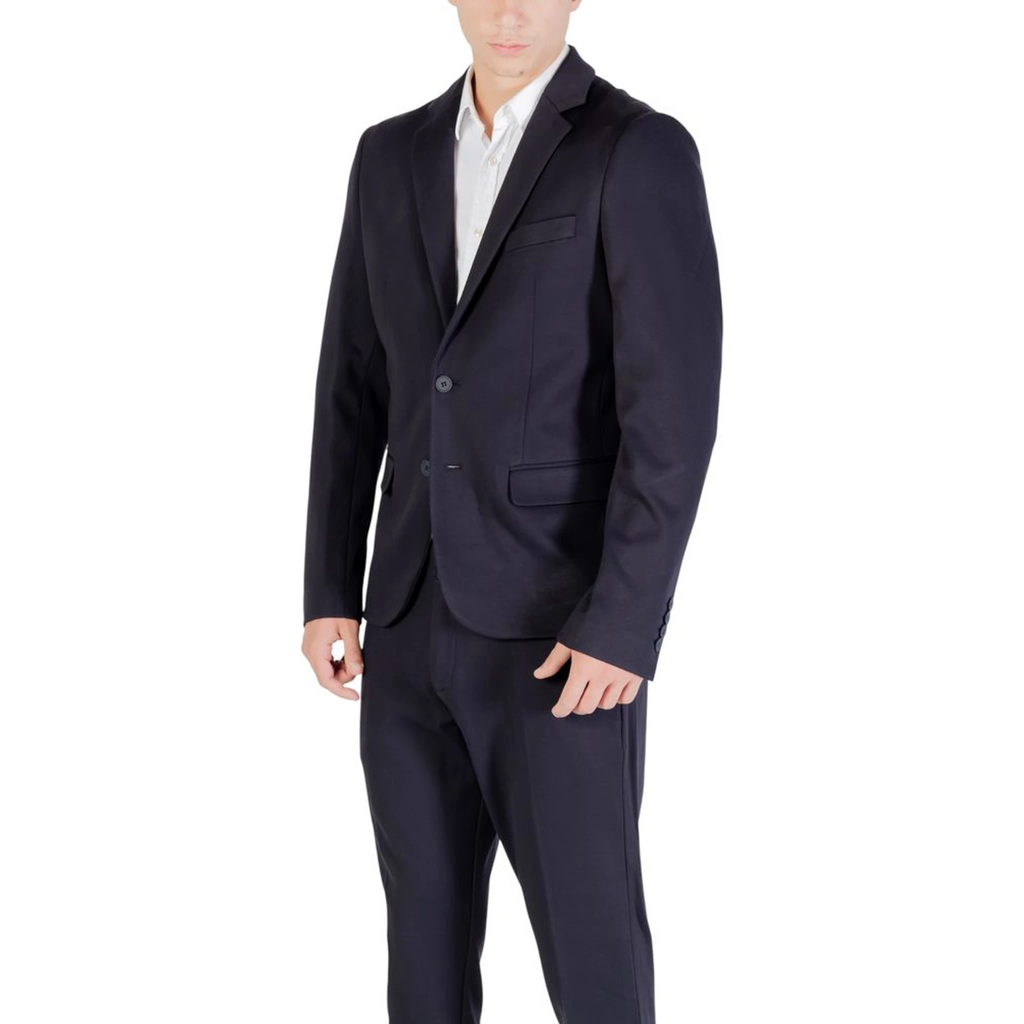 Blue Viscose Blazer