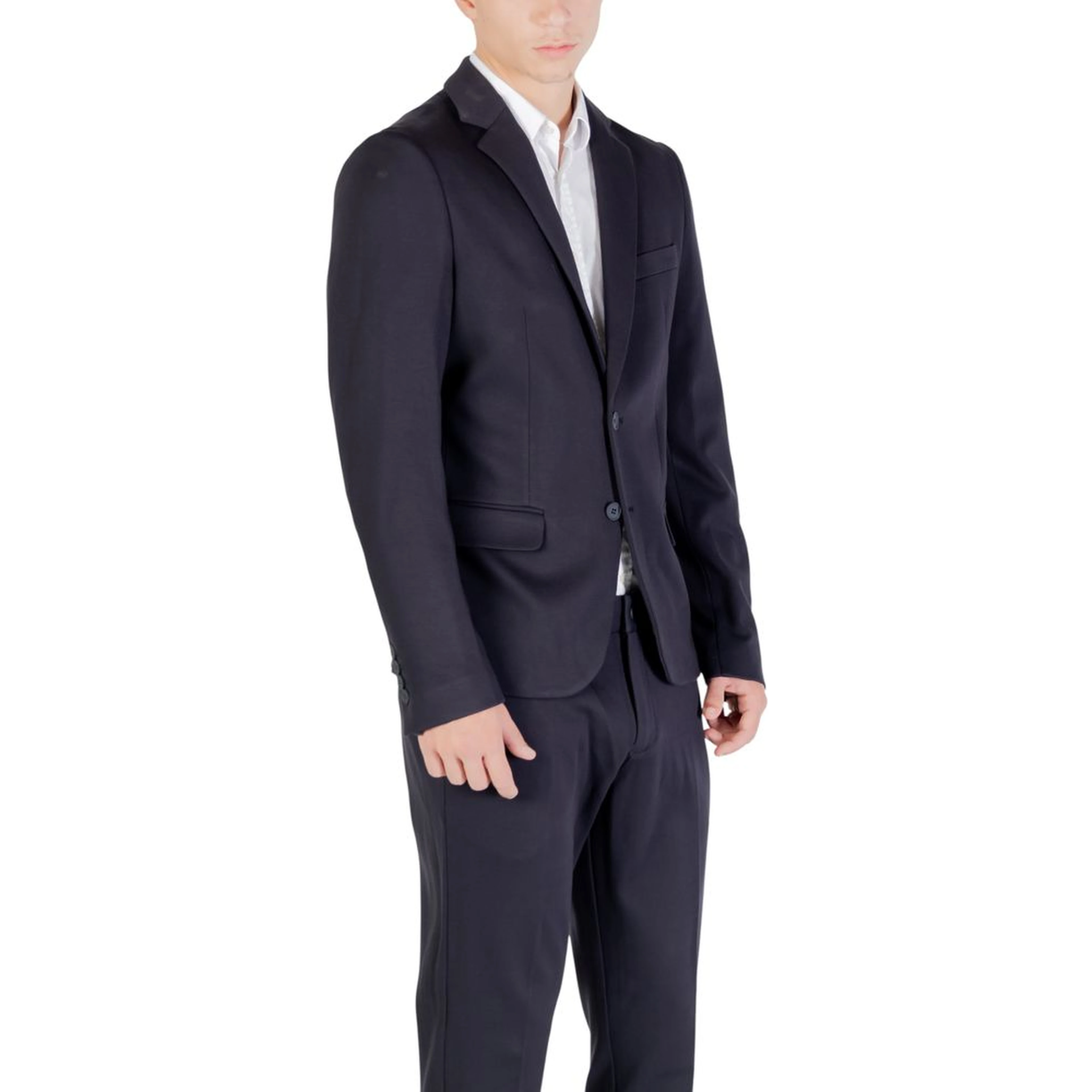 Blue Viscose Blazer