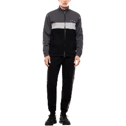 Black Cotton Sweatsuit