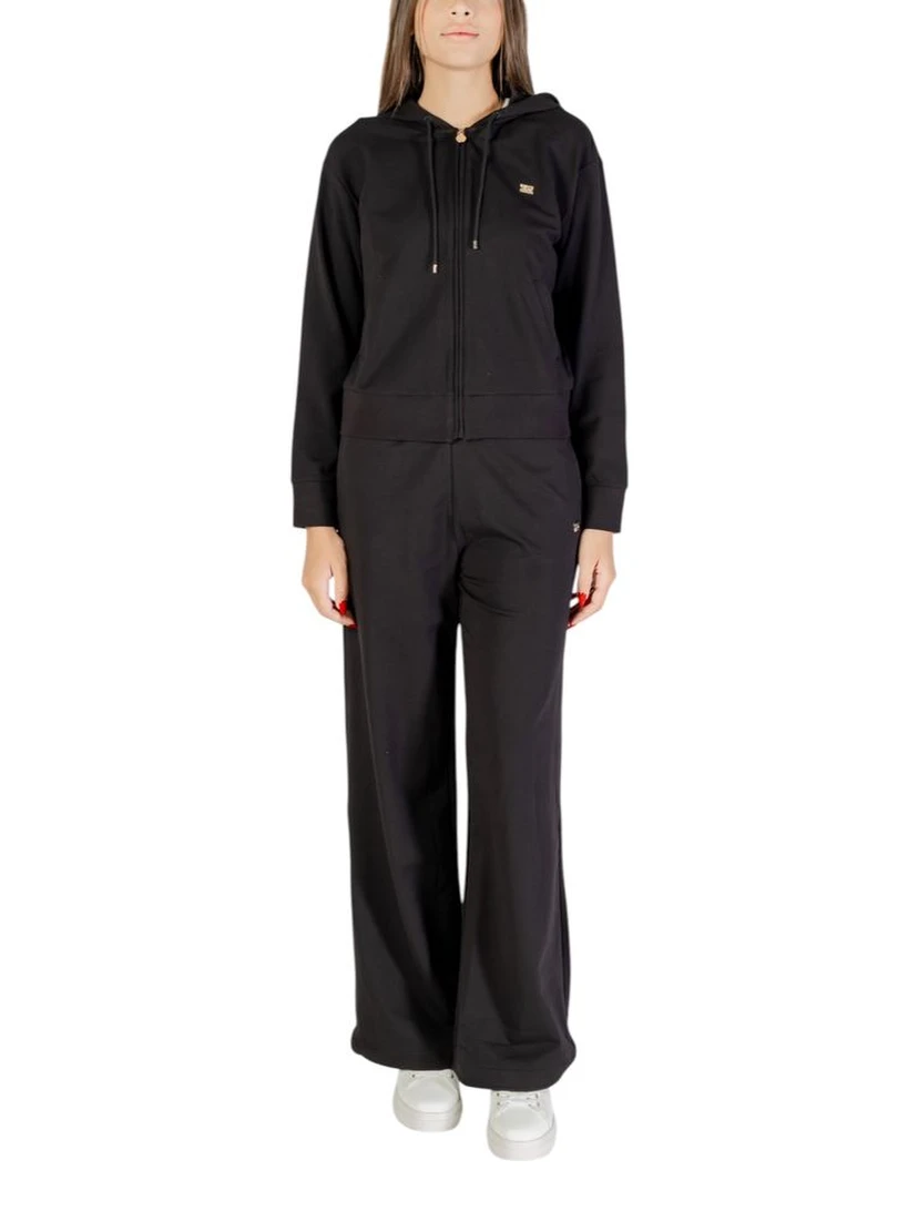 Black Cotton Tracksuit