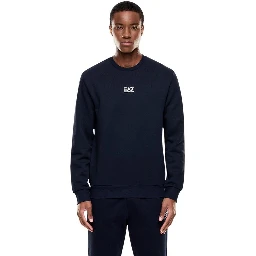 Blue Cotton Sweatshirt