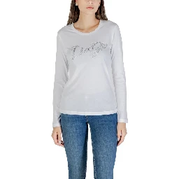 Bicolor Cotton Long Sleeve T-Shirt