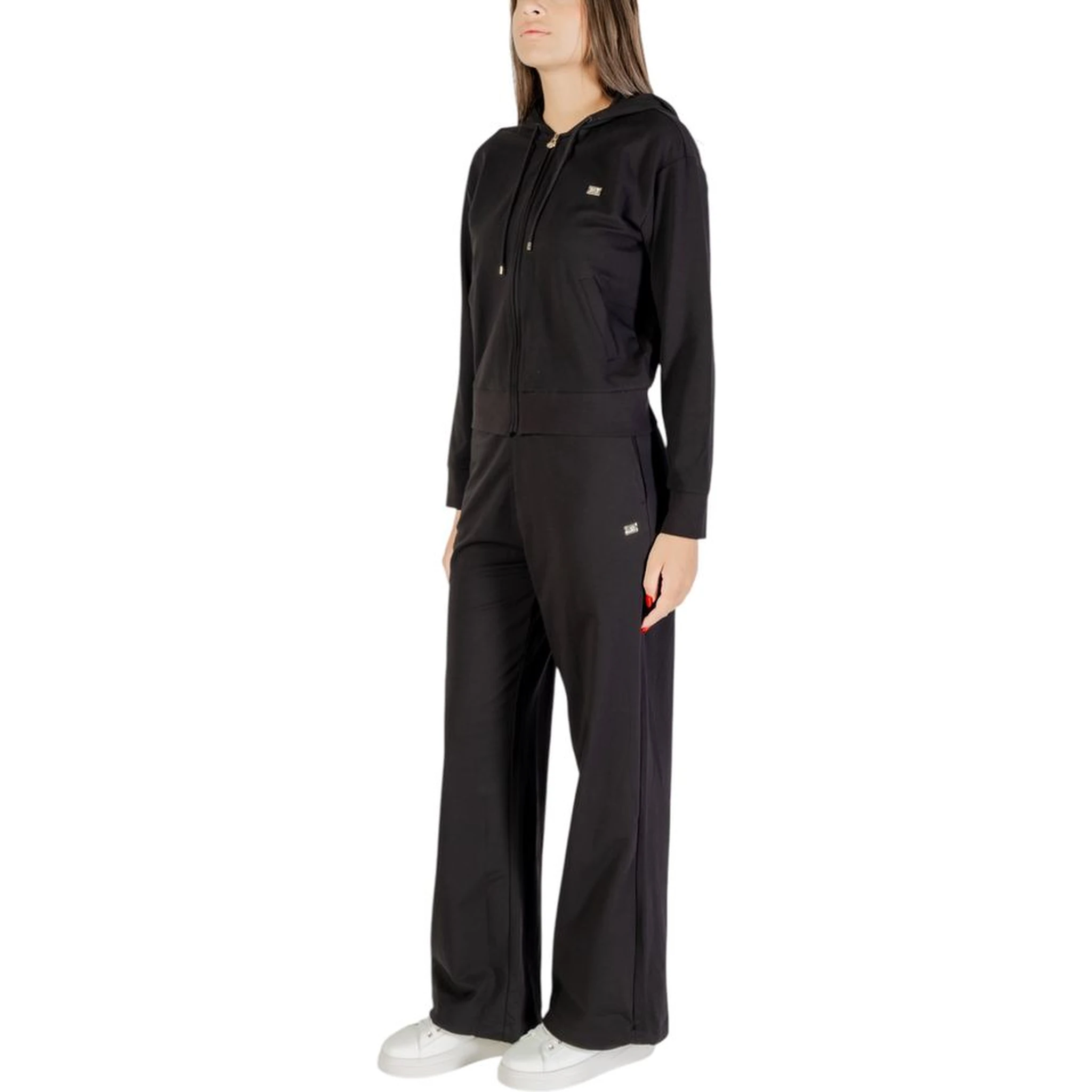 Black Cotton Tracksuit