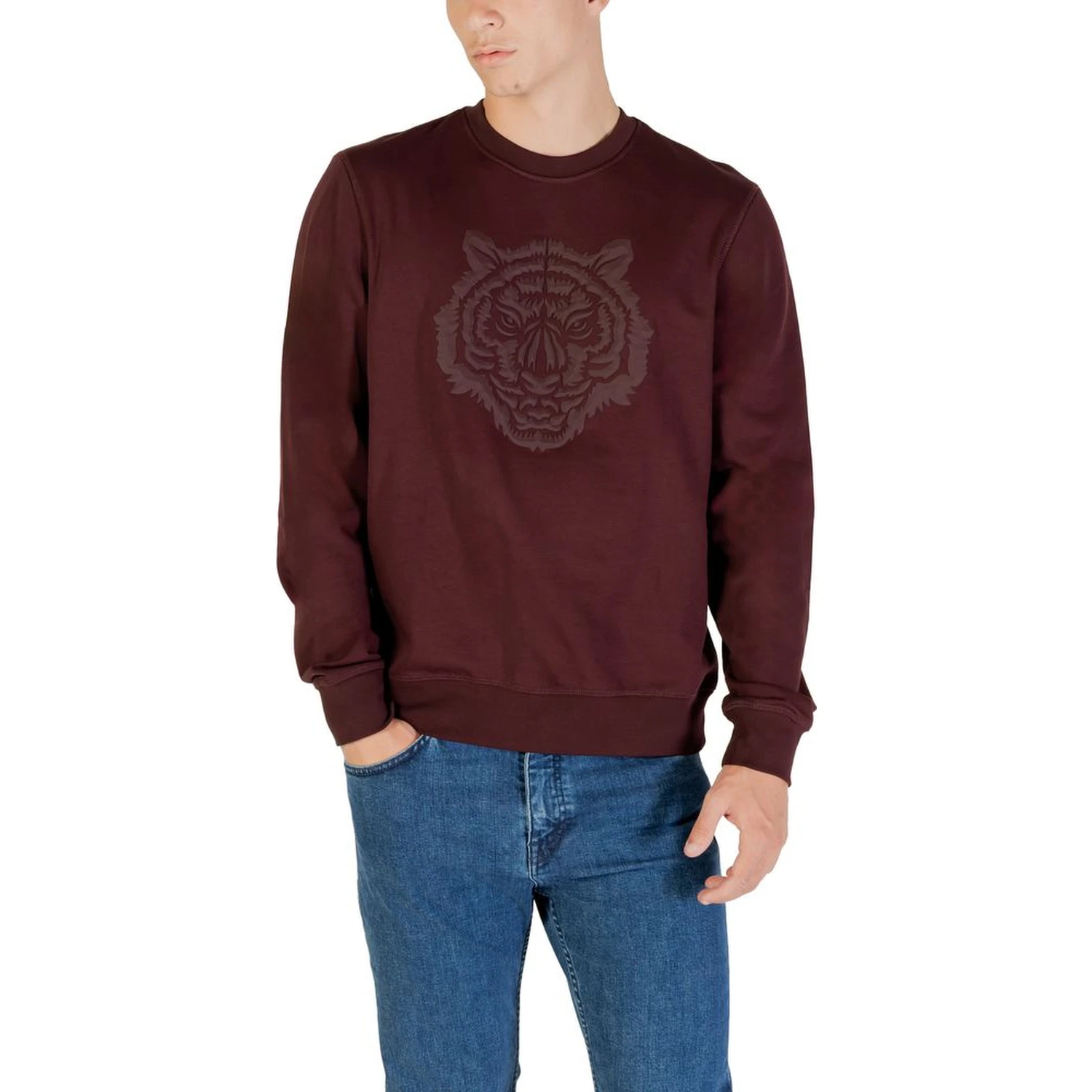 Bordeaux Cotton Sweatshirt