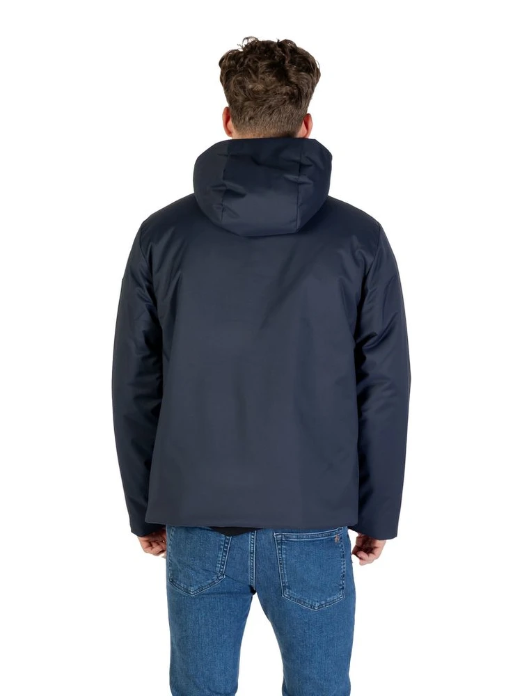 Blue Polyester Coat alternative