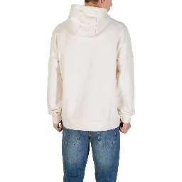Black And White Cotton Hoodie