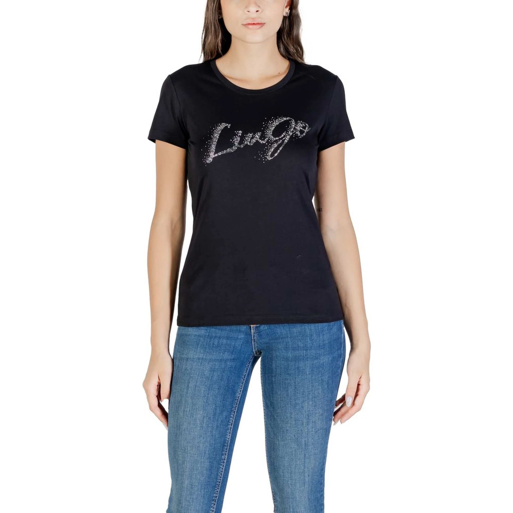 Black Cotton T-Shirt