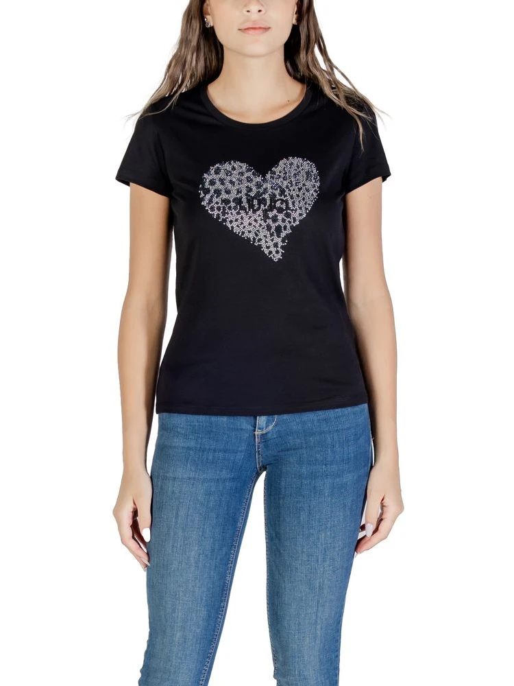 Black Cotton T-Shirt