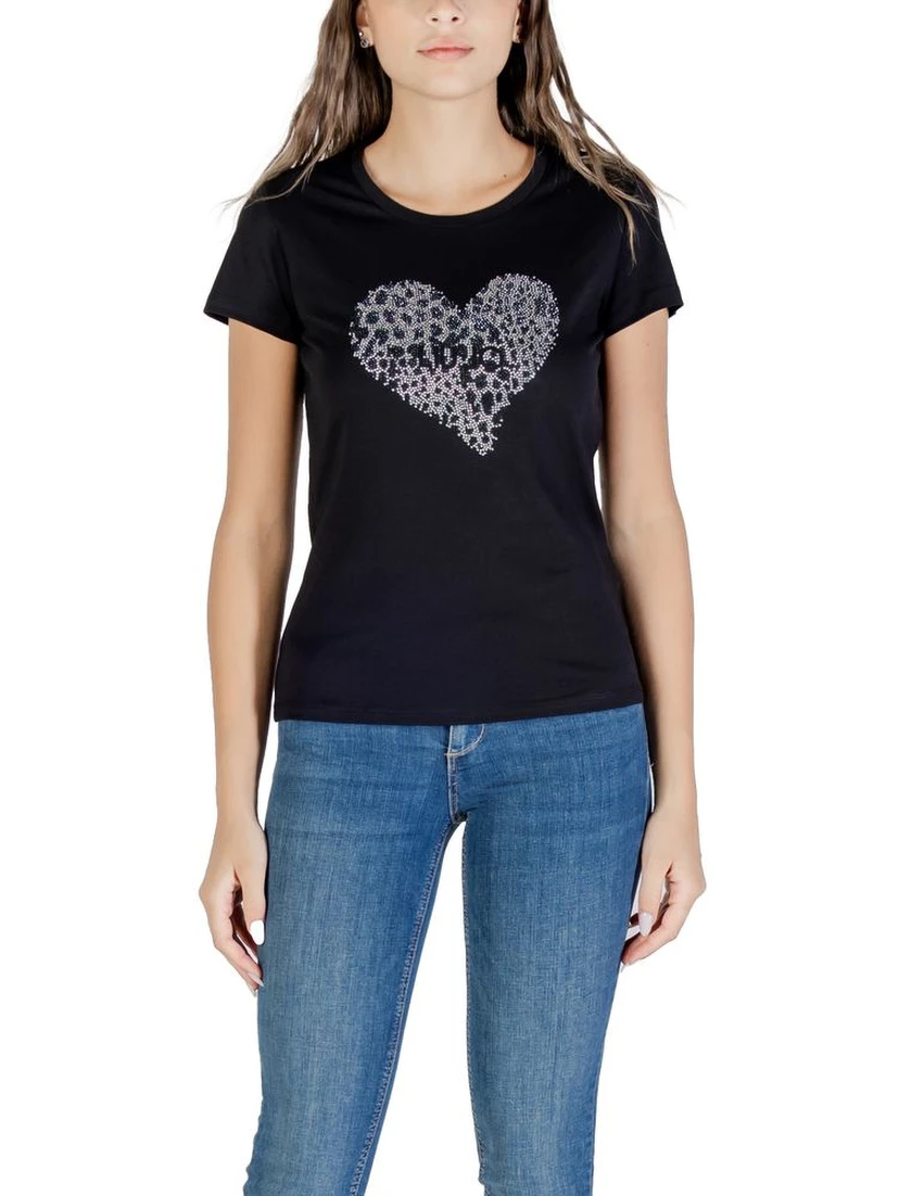 Black Cotton T-Shirt