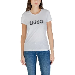 تي شيرت قطني أبيض