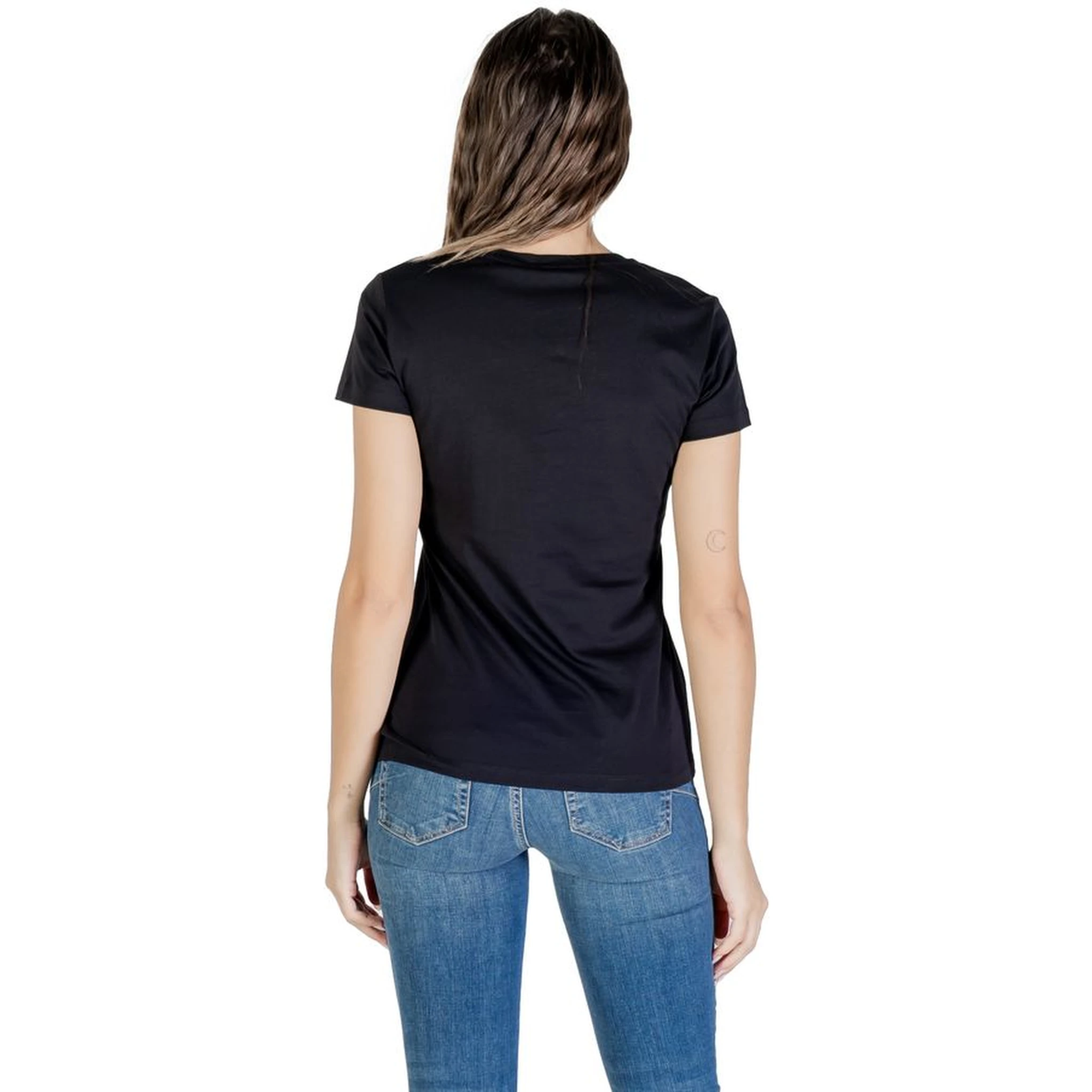 Black Cotton T-Shirt