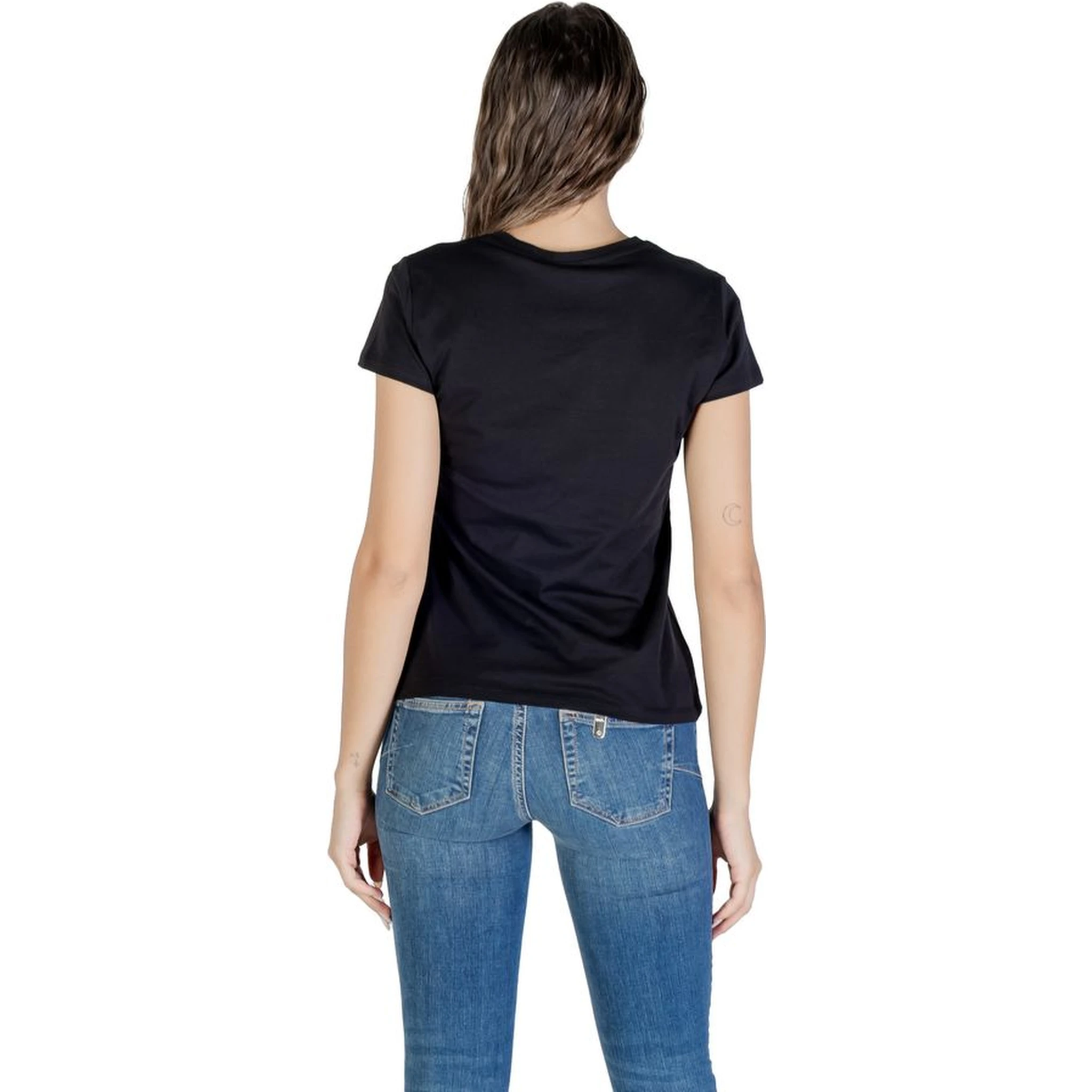 تيشيرت قطني أسود