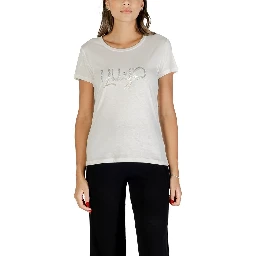 تي شيرت قطني أبيض