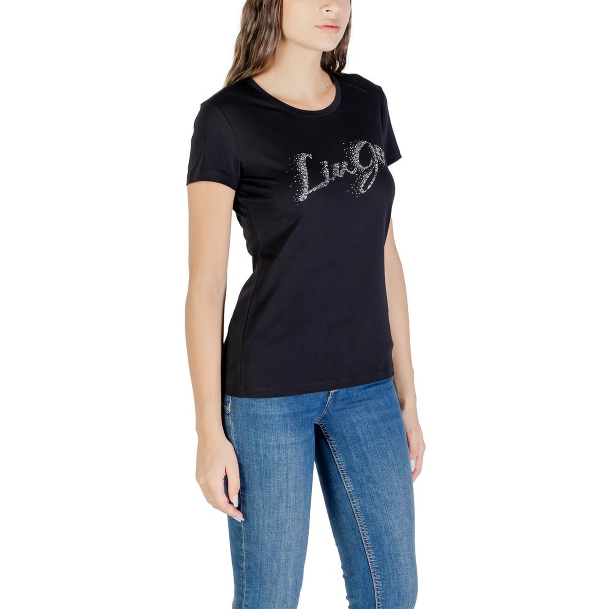 Black Cotton T-Shirt
