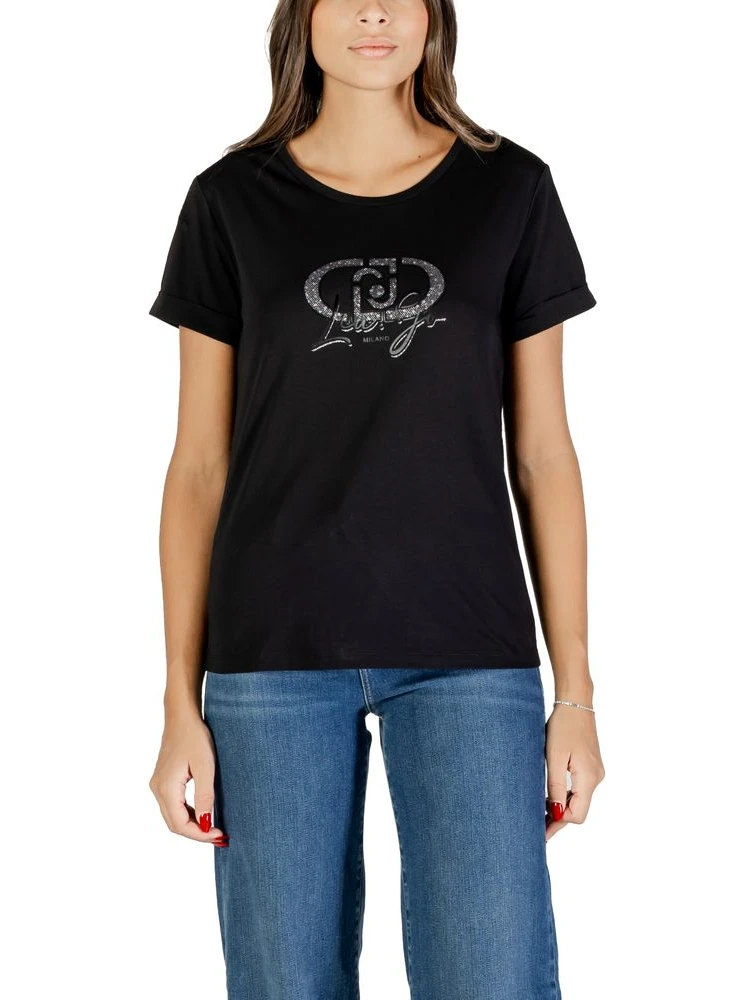 Black Cotton T-Shirt