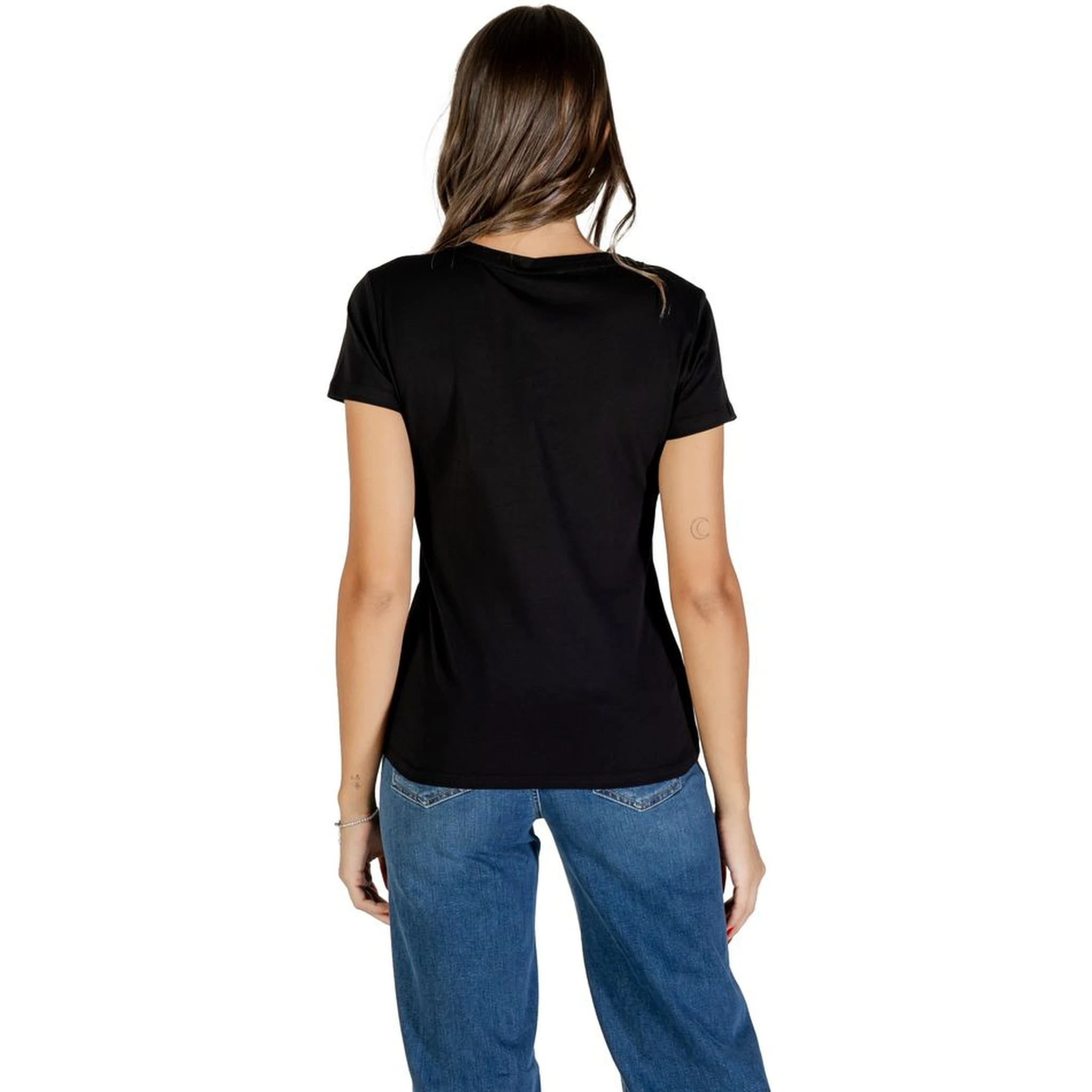 تيشيرت قطني أسود