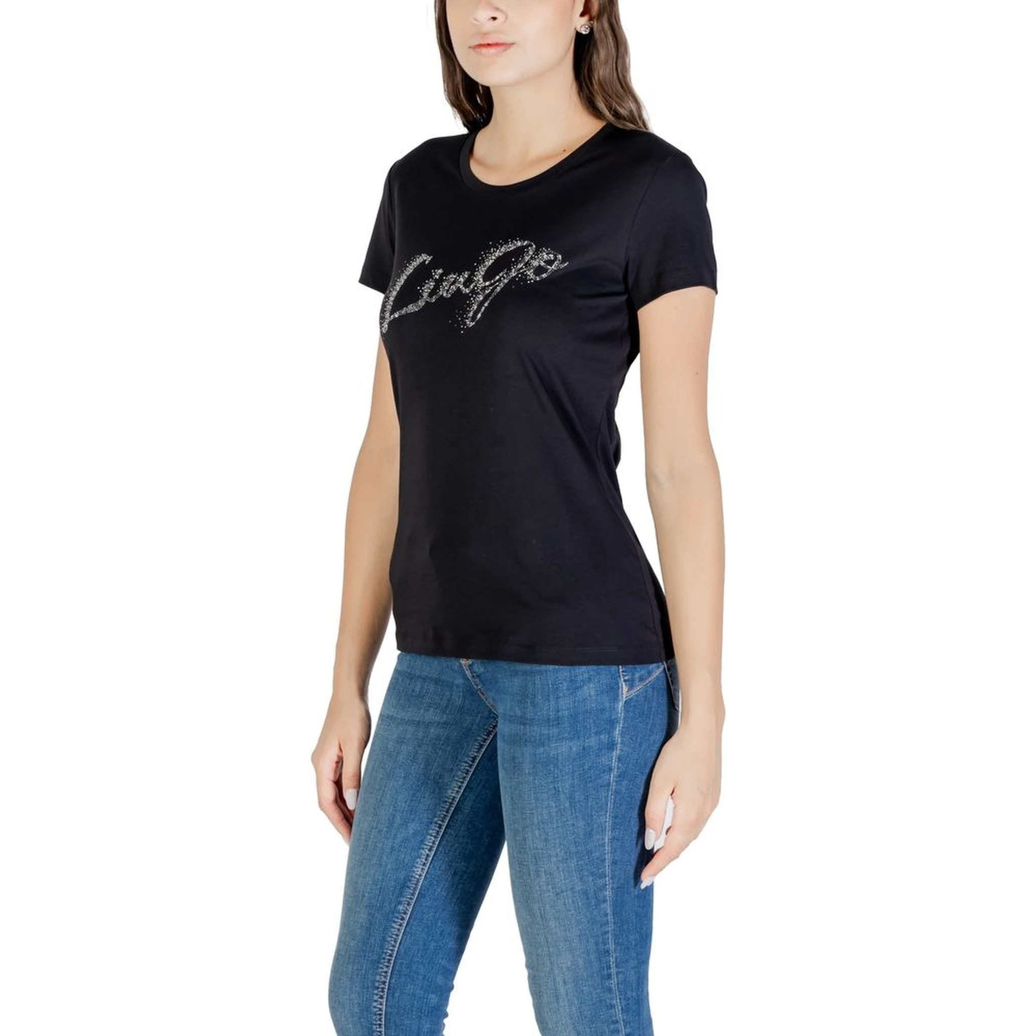 Black Cotton T-Shirt