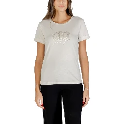 تي شيرت قطني أبيض