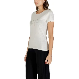 تي شيرت قطني أبيض