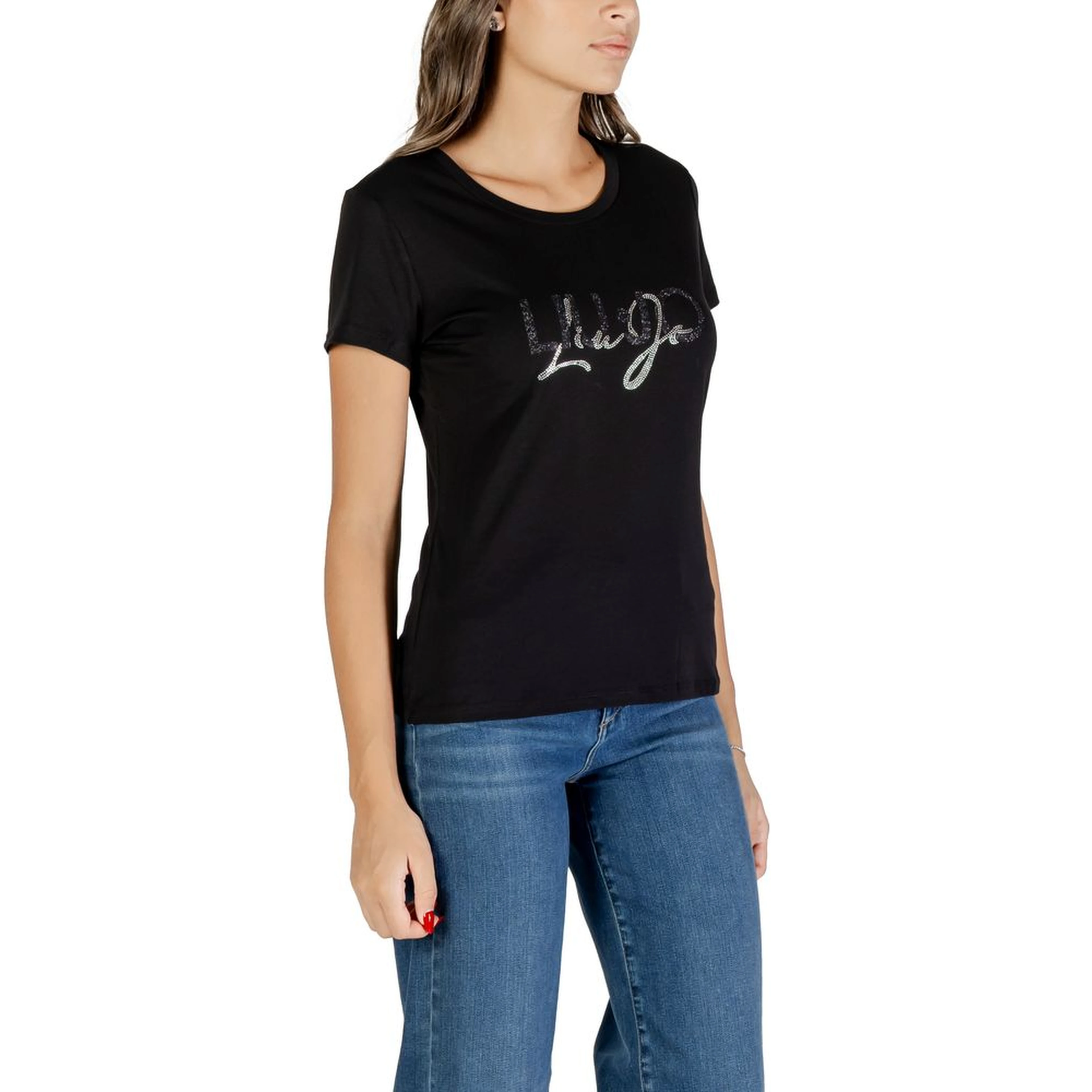 Black Cotton T-Shirt