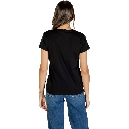 تيشيرت قطني أسود