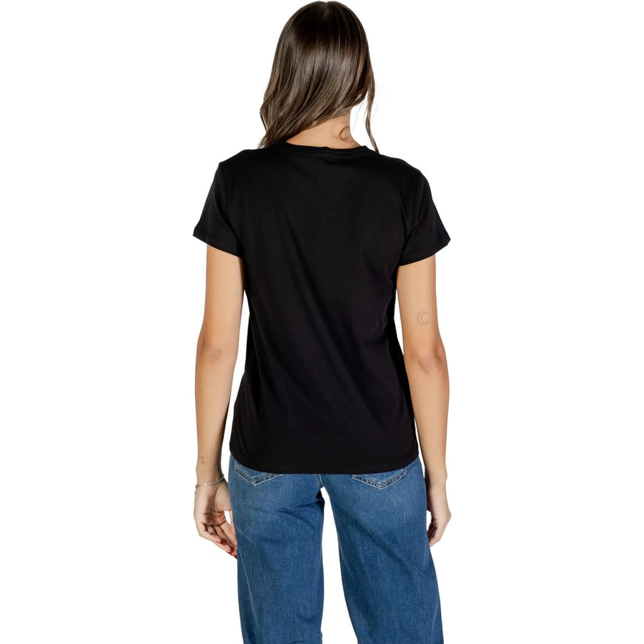 تيشيرت قطني أسود