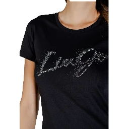 Black Cotton T-Shirt